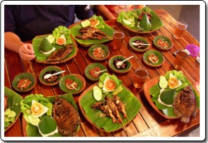 A Typical Lombok Spread